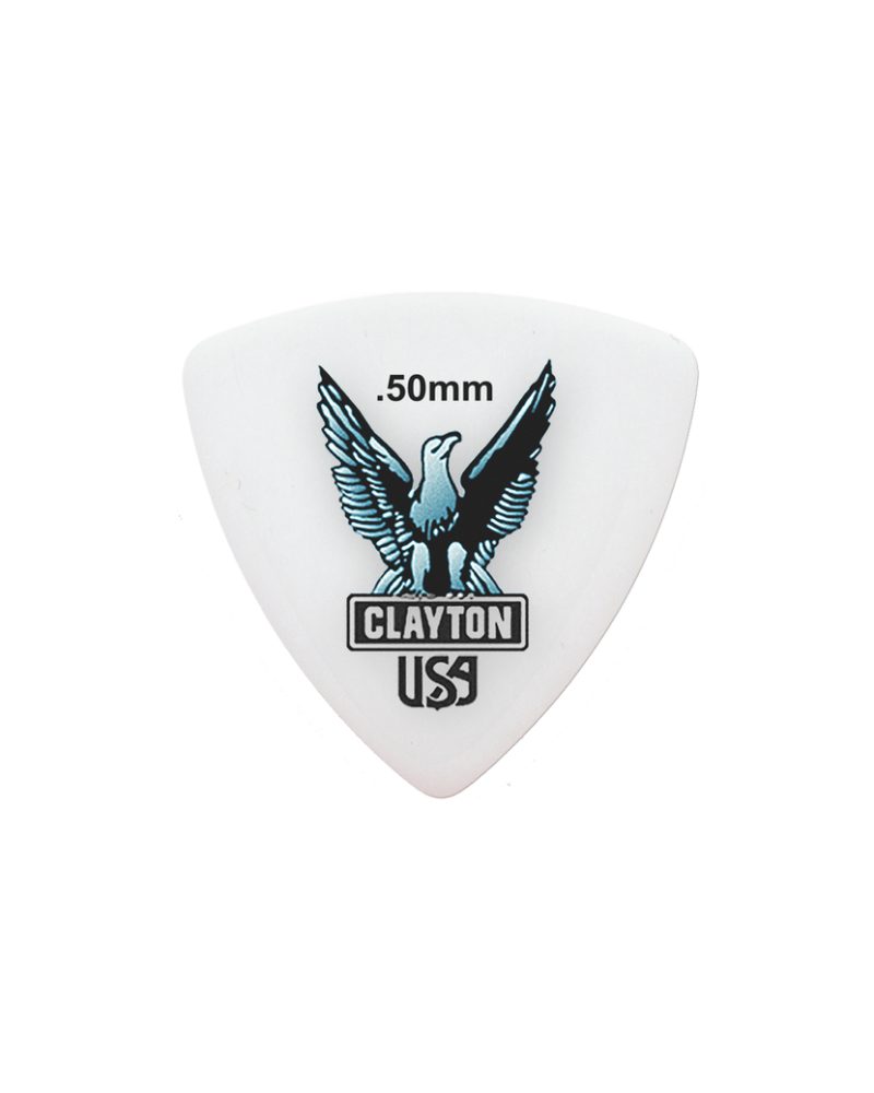 Púas Triangulares Clayton Acetal .50