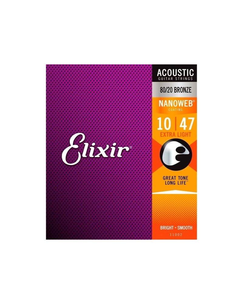 Cuerdas Elixir Nanoweb 11002 .010 - Image 2