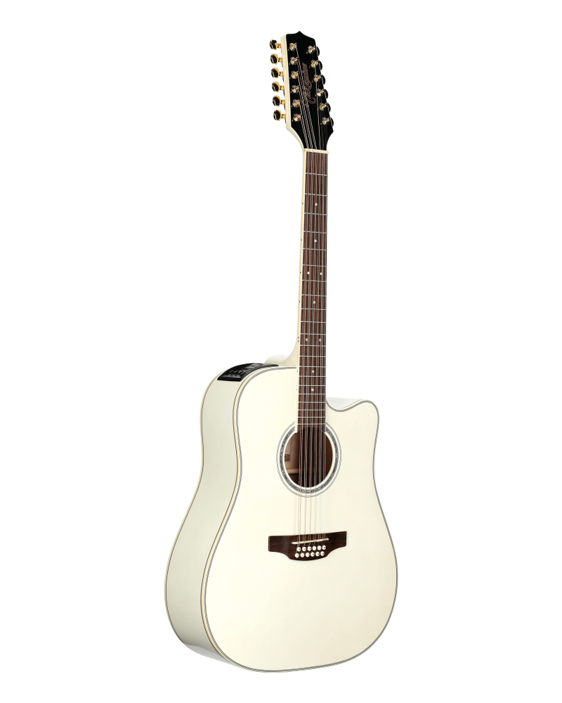 Docerola Takamine GD37CE-12 PW Pearl White
