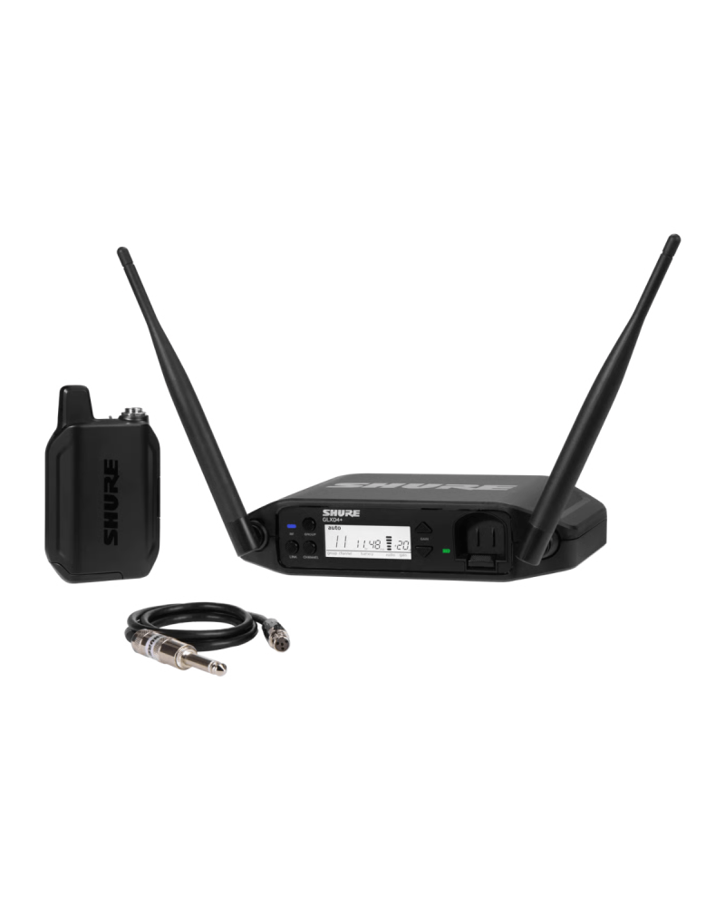 Sistema Inalámbrico Digital Shure GLXD14+ para Guitarra/Diadema