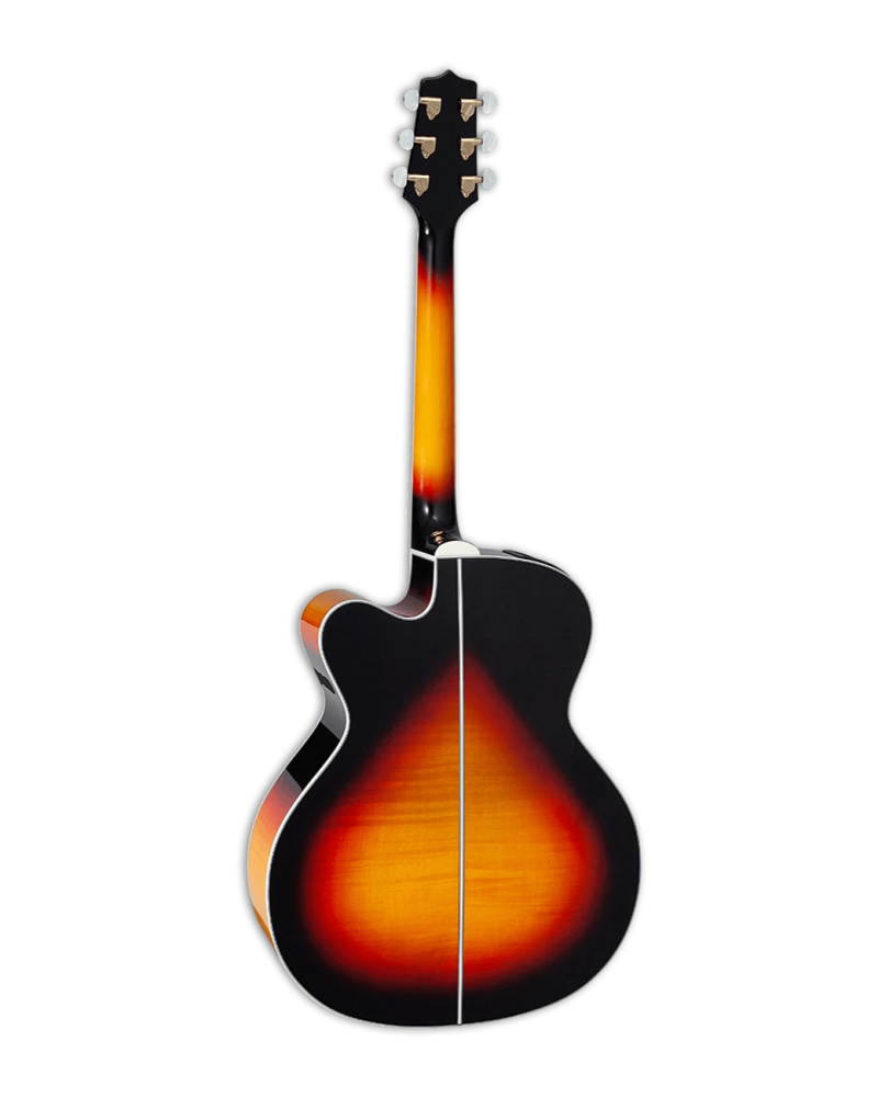 Guitarra Takamine Jumbo GJ72CE BSB Sunburst - Image 2