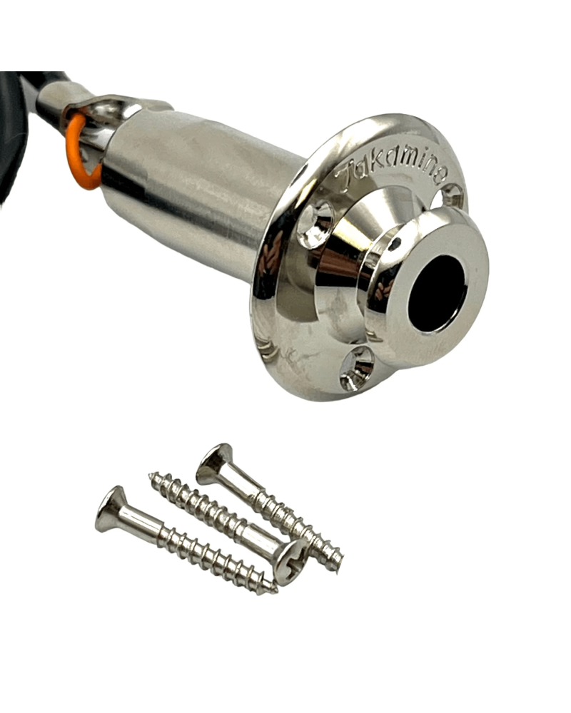 Conector Jack para Takamine Pro Series Cromado TP0808C - Image 2