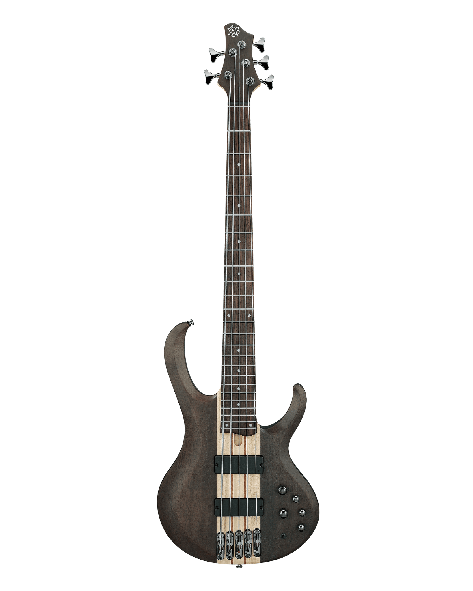 Bajo Eléctrico 5 Cuerdas Ibanez BTB605 TGF Gris Transparente
