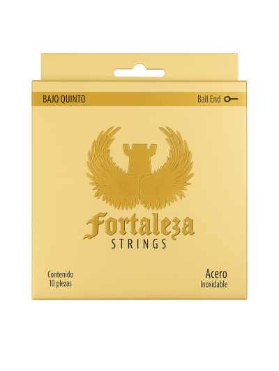 Cuerdas Fortaleza para Bajo Quinto - Acero Inoxidable Ball End