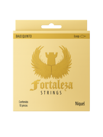 Cuerdas Fortaleza para Bajo Quinto - Niquel Loop End