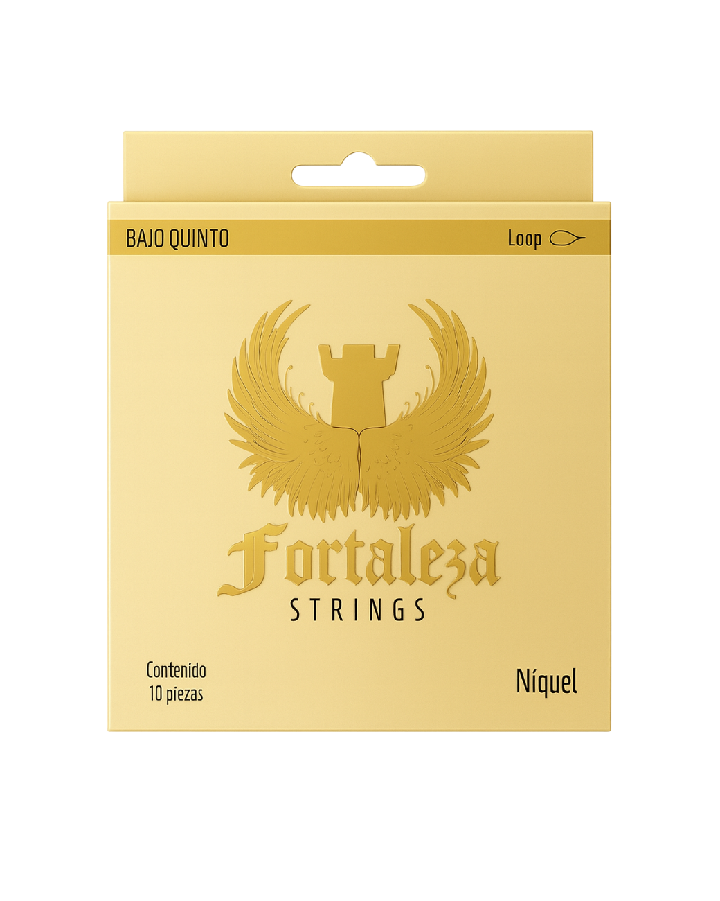 Cuerdas Fortaleza para Bajo Quinto - Niquel Loop End